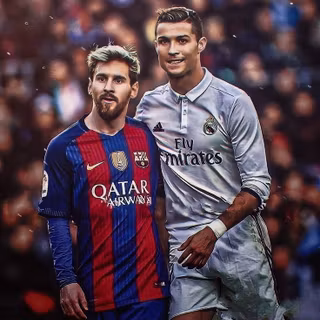 Cristiano and Messi wallpaper