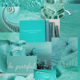 Turquoise Android wallpaper