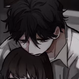 Cute matching couple PFP wallpaper