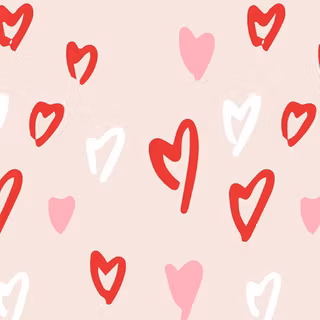 A heart collage wallpaper