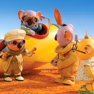 The Koala Brothers wallpaper