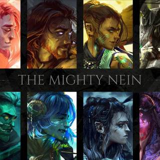 The Mighty Nein wallpaper