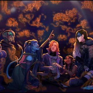 The Mighty Nein wallpaper