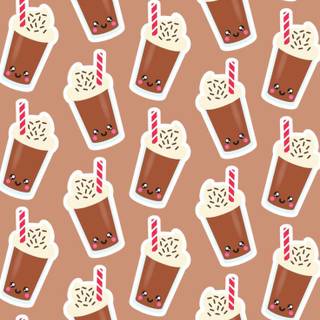 Cute chocolate wallpaper