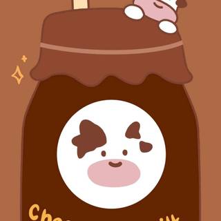 Cute chocolate wallpaper