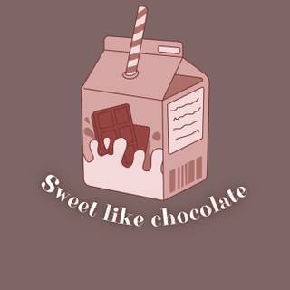 Cute chocolate wallpaper