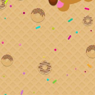 Cute chocolate wallpaper