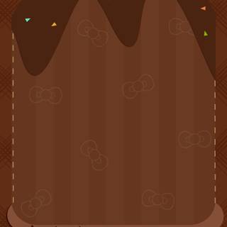 Cute chocolate wallpaper