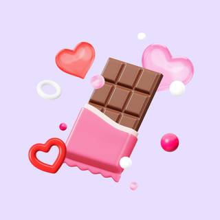 Cute chocolate wallpaper