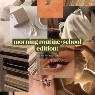 Morning routine wallpaper