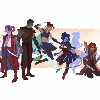 The Mighty Nein wallpaper