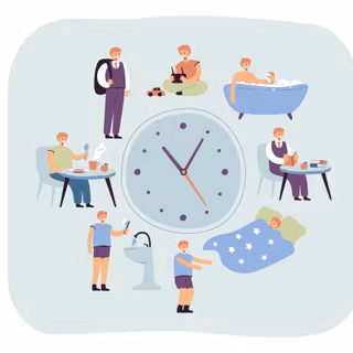 Morning routine wallpaper