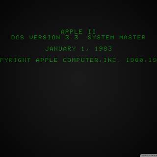 Apple II wallpaper