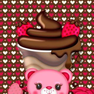 Cute chocolate wallpaper