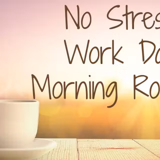 Morning routine wallpaper