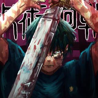 Maki Zenin desktop manga wallpaper