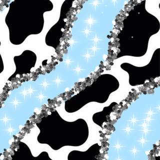 Aesthetic cow wallpaper