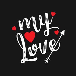 I love my crush wallpaper