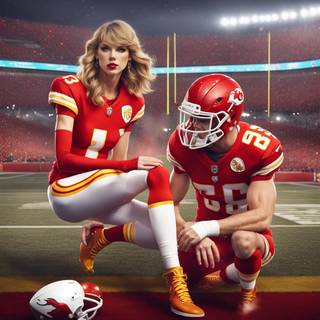 Taylor Swift Chiefs wallpaper