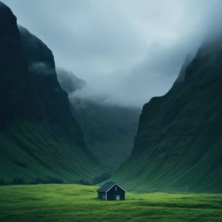 Phone dark green wallpaper