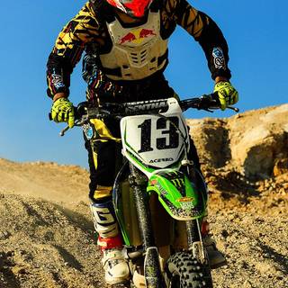 Dirt bike racing wallpaper