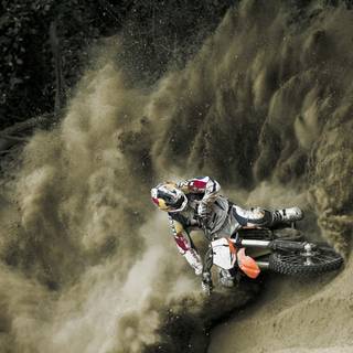 Dirt bike racing wallpaper