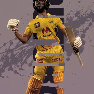 Ruturaj Gaikwad CSK wallpaper