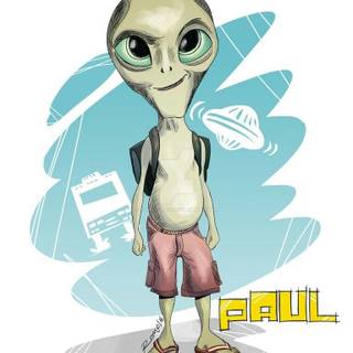 Paul the alien wallpaper