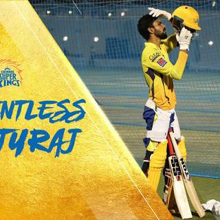 Ruturaj Gaikwad CSK wallpaper