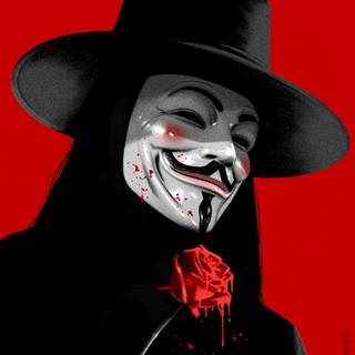 V For Vendetta iPhone wallpaper