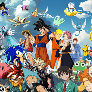 Anime all together wallpaper