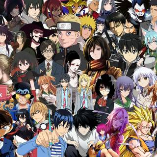 Anime all together wallpaper