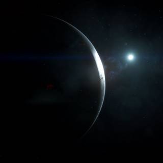 Dark planets 4k wallpaper
