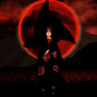 Itachi Uchiha eyes wallpaper