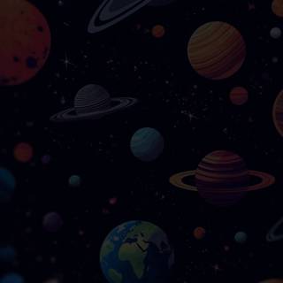 Space and planets wallpaper