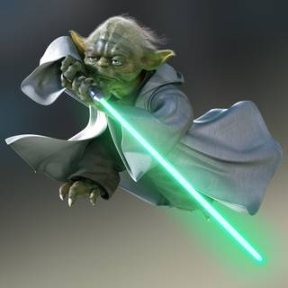 Star Wars Yoda 4k wallpaper