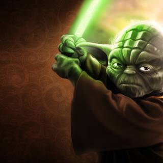 Star Wars Yoda 4k wallpaper