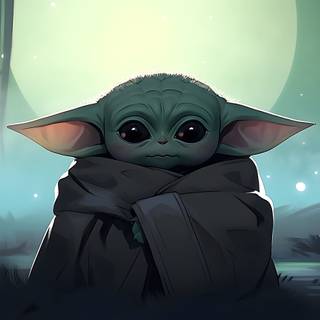 Baby Yoda 2024 wallpaper