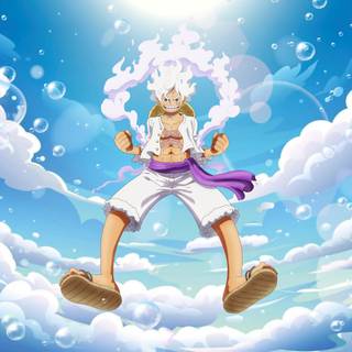 Luffy Gear 5 PC 4k wallpaper