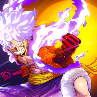 Luffy Gear 5 PC 4k wallpaper