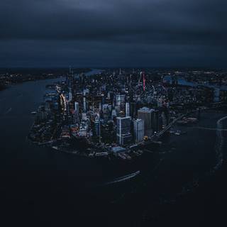 City iPad 4k wallpaper