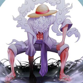 Luffy Gear 5 PC 4k wallpaper