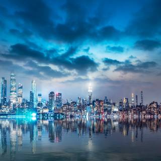 City iPad 4k wallpaper