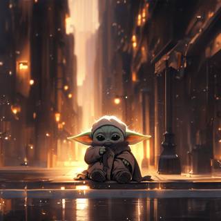 Star Wars Yoda 4k wallpaper