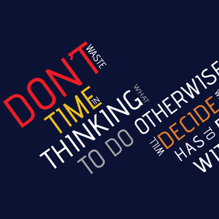 Aesthetic quote 4k wallpaper