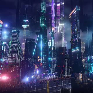 City iPad 4k wallpaper