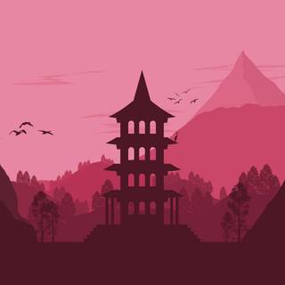 Japan vector wallpaper