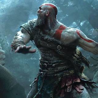 God of War 4k phone wallpaper