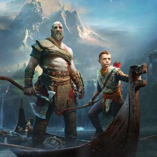 God of War 4k phone wallpaper