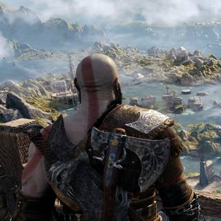 God of War 4k phone wallpaper